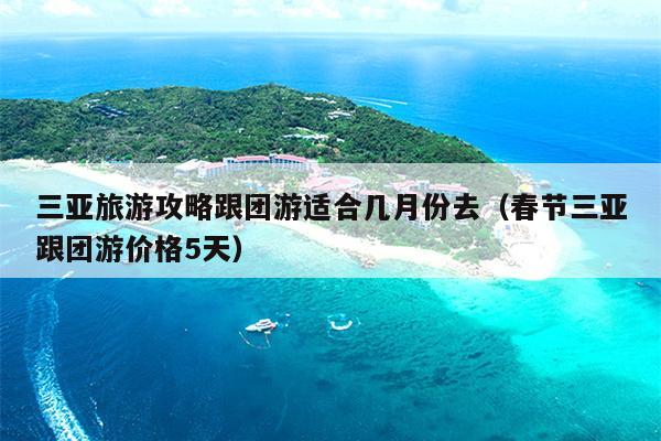 三亚旅游攻略跟团游适合几月份去（春节三亚跟团游价格5天）