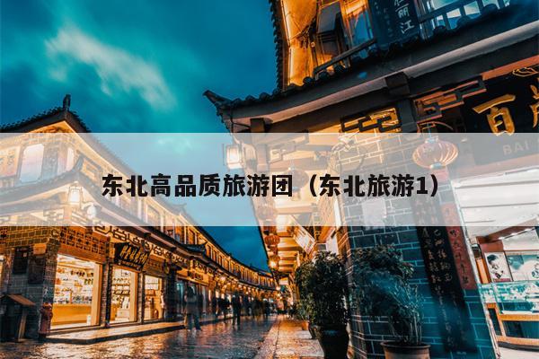 东北高品质旅游团（东北旅游1）