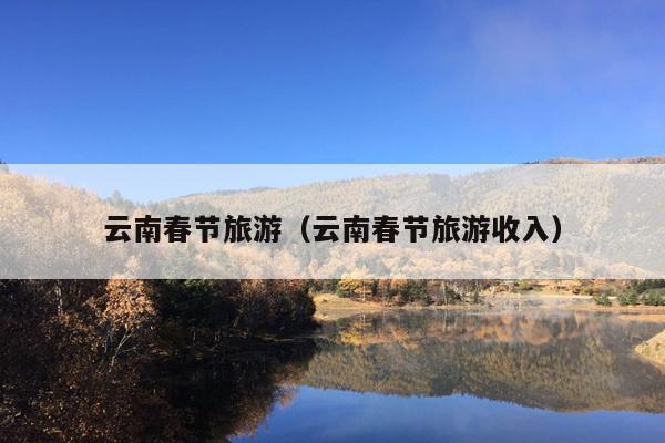 云南春节旅游（云南春节旅游收入）