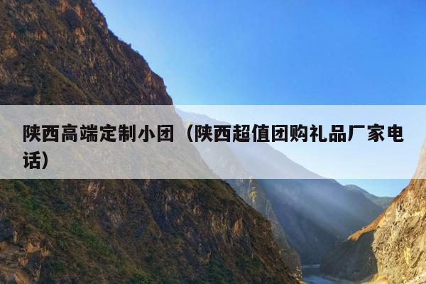 陕西高端定制小团（陕西超值团购礼品厂家电话）