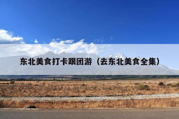 东北美食打卡跟团游（去东北美食全集）