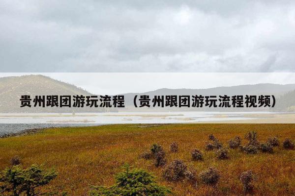 贵州跟团游玩流程（贵州跟团游玩流程视频）