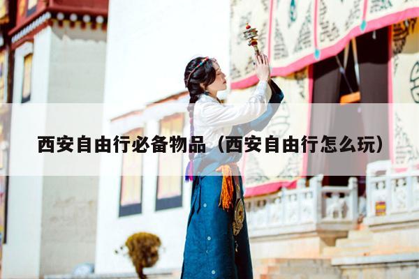 西安自由行必备物品（西安自由行怎么玩）