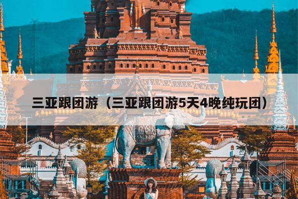 三亚跟团游（三亚跟团游5天4晚纯玩团）