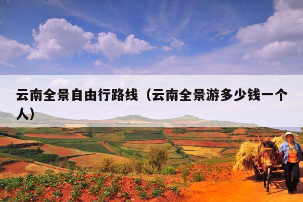云南全景自由行路线（云南全景游多少钱一个人）