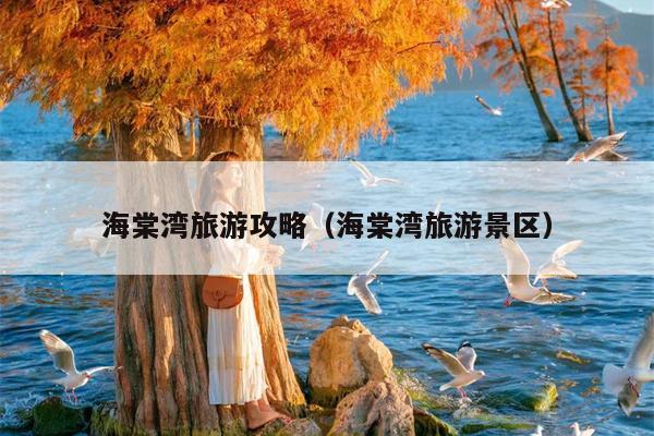 海棠湾旅游攻略（海棠湾旅游景区）