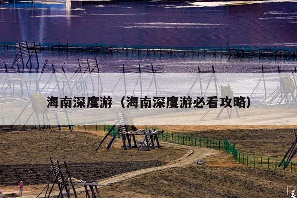 海南深度游（海南深度游必看攻略）
