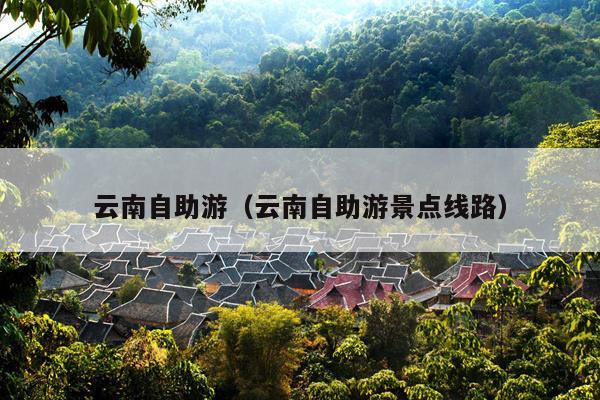 云南自助游（云南自助游景点线路）