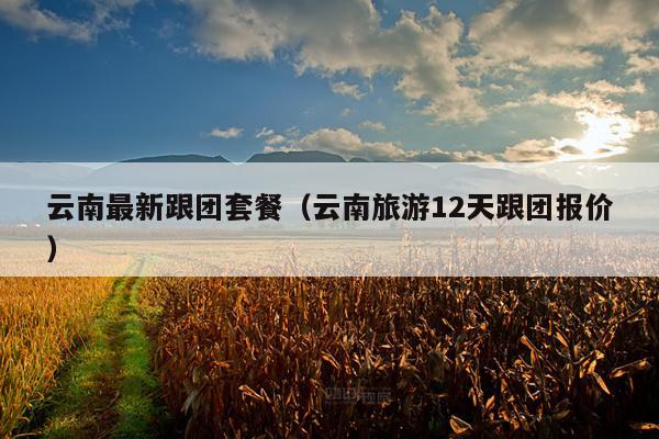 云南最新跟团套餐（云南旅游12天跟团报价）